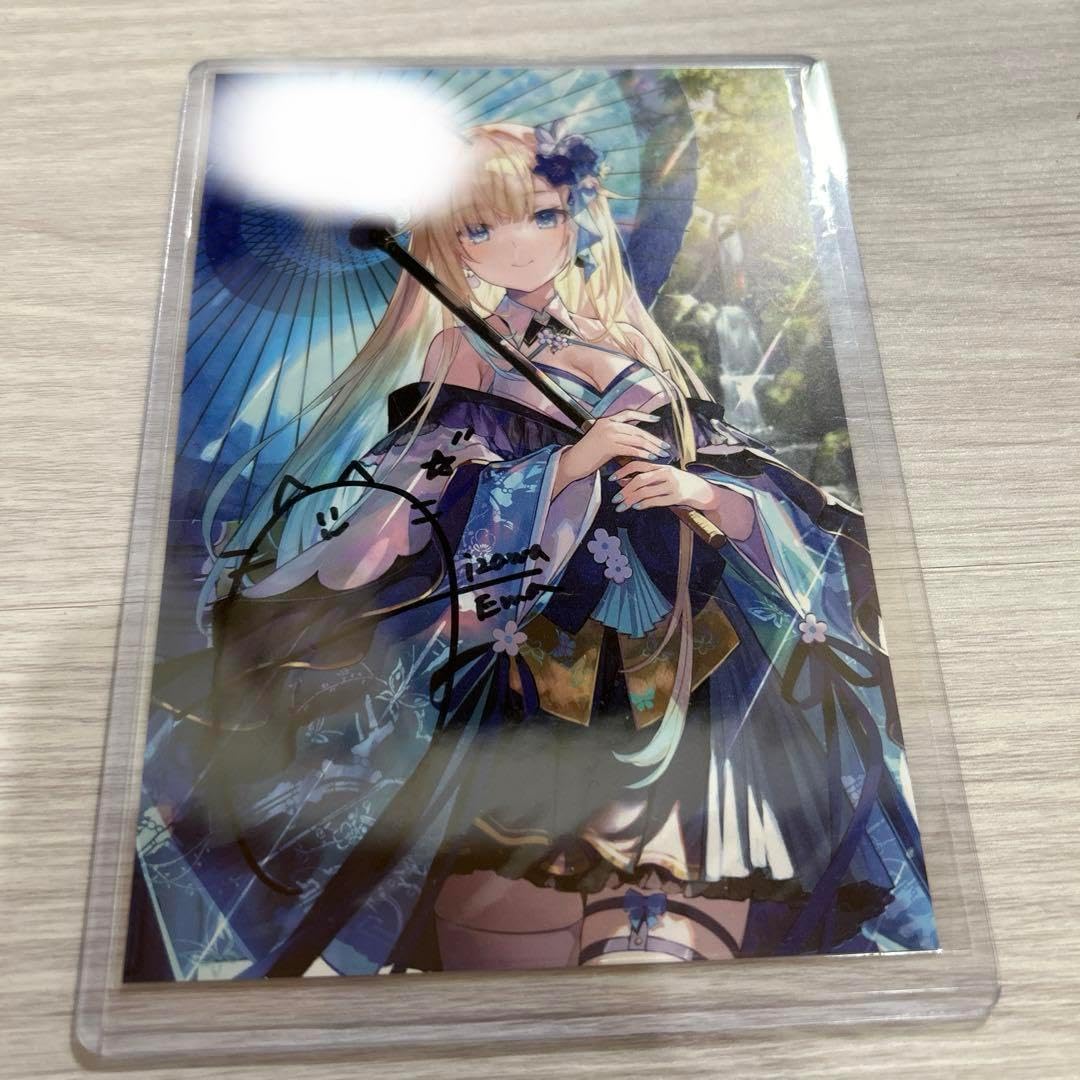 川口葵 直筆サイン入りポストカード LA VIE ELU 川口葵 直筆サイン入りポストカード LA VIE ELU 川口葵 直筆サイン入り